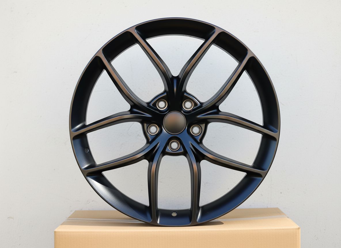 TS3 19x8.5 5x114.3 +35 64.1 Matte Black