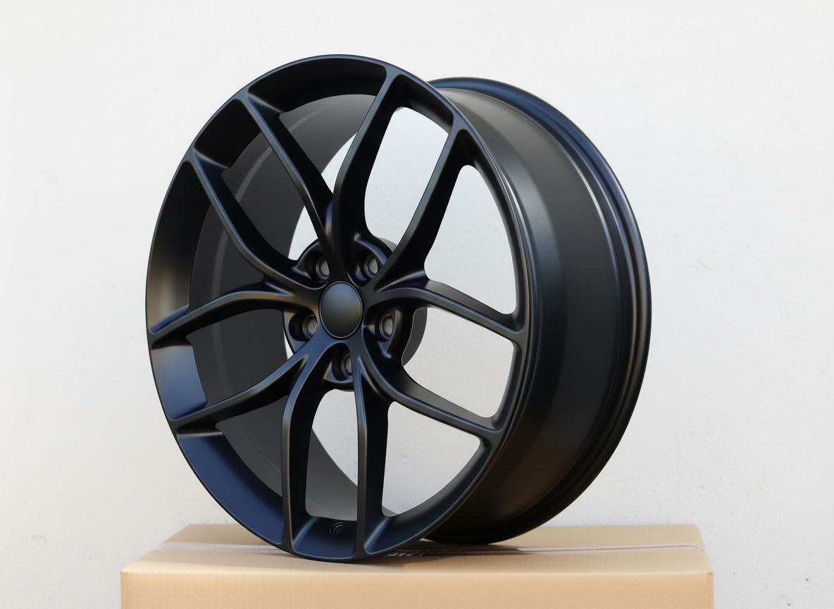 TS3 19x8.5 5x114.3 +35 64.1 Matte Black