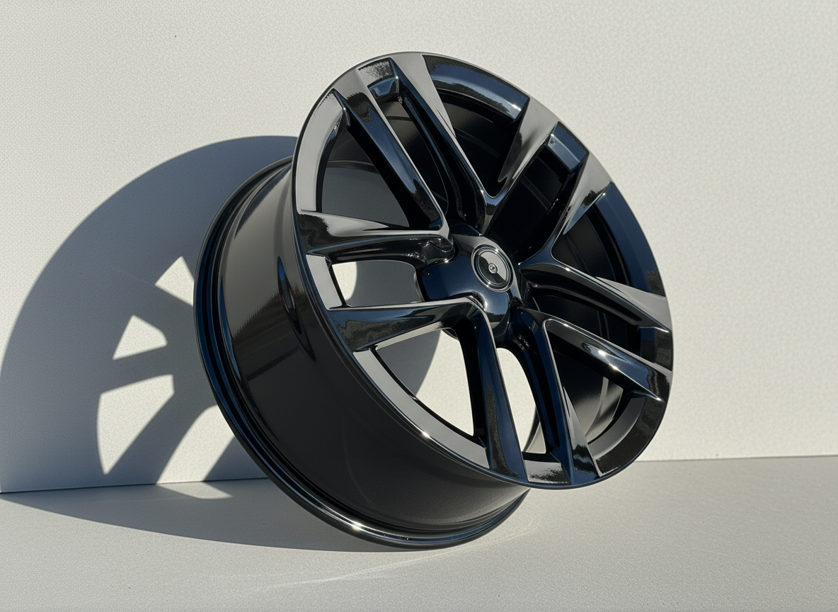 TS6 22x9 5x120 +35 64.1 Gloss Black