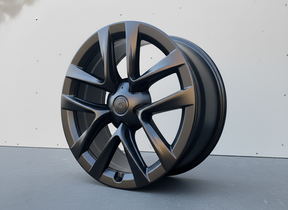 TS6 22x10 5x120 +35 64.1 Matte Black
