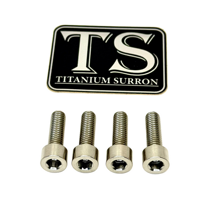 Titanium Controller Mount Bolts for E-moto