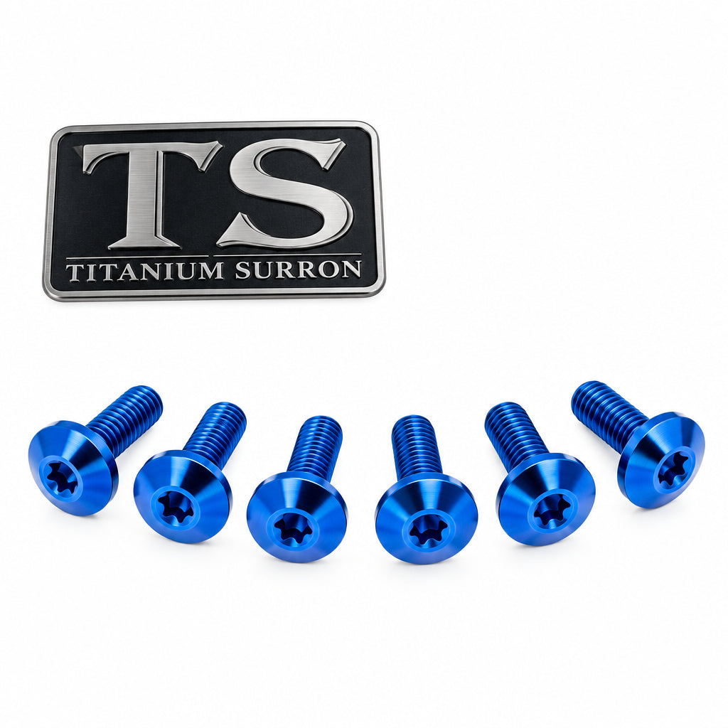 Titanium Front Rotor Bolts - E-Moto