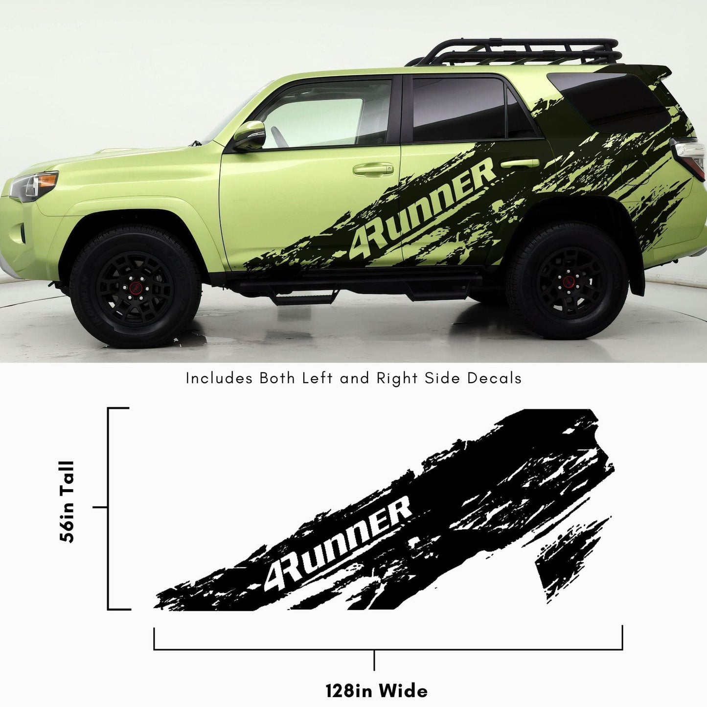 4Runner Mud Splash Graphic Decal. #6810