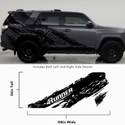 4Runner Mud Splash Graphic Decal. #6810