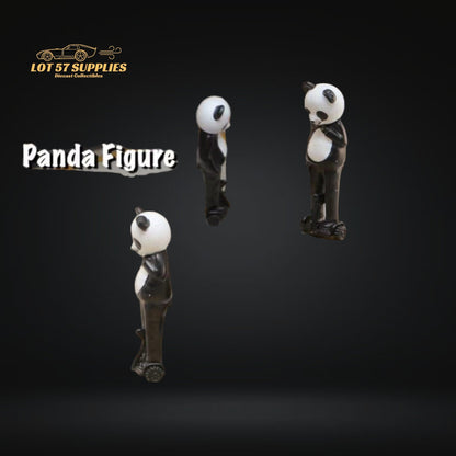 Street Weapon Panda Figure Riding Board 1:64