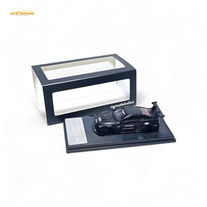 MC Skyline R35 GTR GT - Matte Black Advan Liberty Walk (LB) 1:64