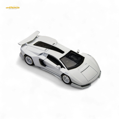 TimeMicro × PSC DESIGN 1/64 Countach V Ver. Mechanic PSC - White 1:64