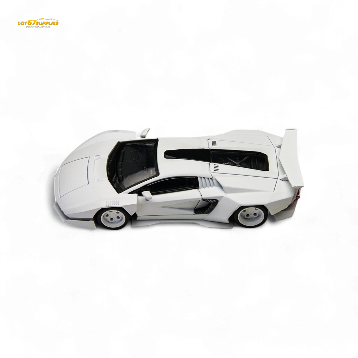 TimeMicro × PSC DESIGN 1/64 Countach V Ver. Mechanic PSC - White 1:64