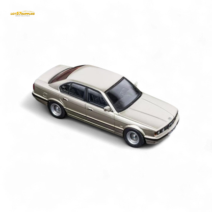 (Pre-Order) DCM BMW E34 5-Series Sedan - Cashmere Beagle Gold 1:64