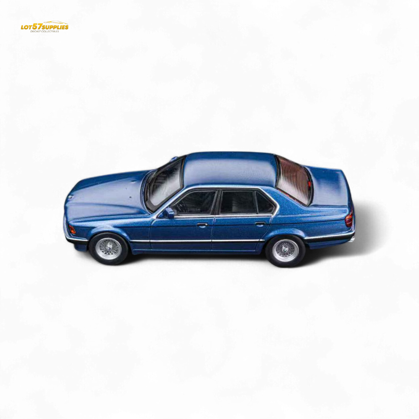 (Pre-Order) DCM BMW E32 7-Series Sedan - Alpina Blue 1:64