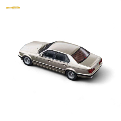 (Pre-Order) DCM BMW E32 7-Series Sedan - Cashmere Beagle Gold 1:64