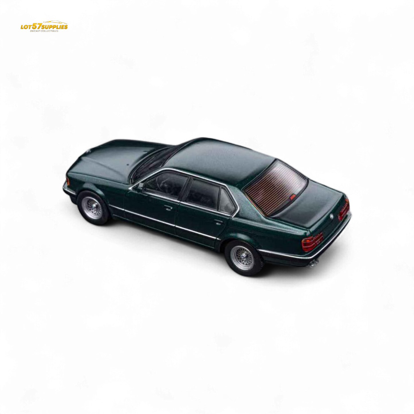 (Pre-Order) DCM BMW E32 7-Series Sedan - Oxford Metallic Green 1:64