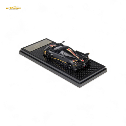 (Pre-Order) LCD Pagani Imola Matte Black Carbon 1:64