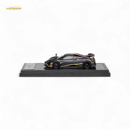(Pre-Order) LCD Pagani Imola Matte Black Carbon 1:64