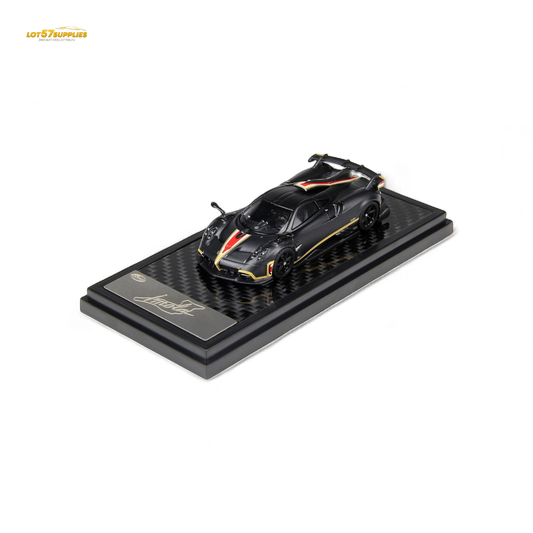 (Pre-Order) LCD Pagani Imola - Matte Black Carbon 1:64