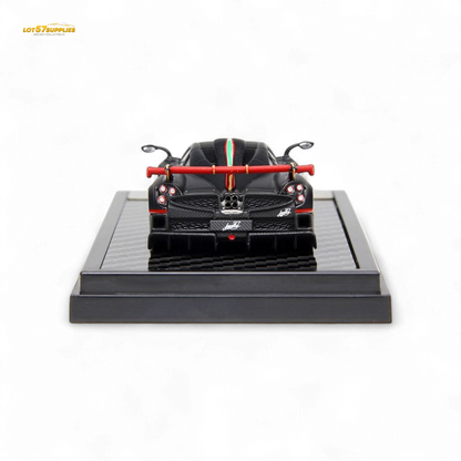 LCD Pagani Imola Matte Black Carbon 1:64