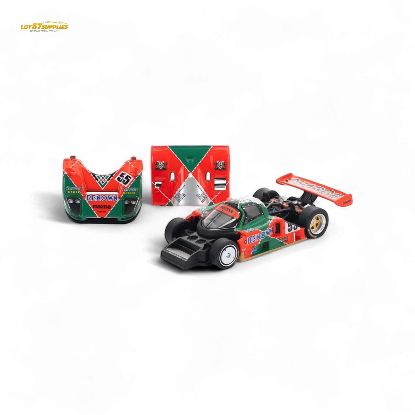 (Pre-Order) PopRace Mazda 787B 1:64