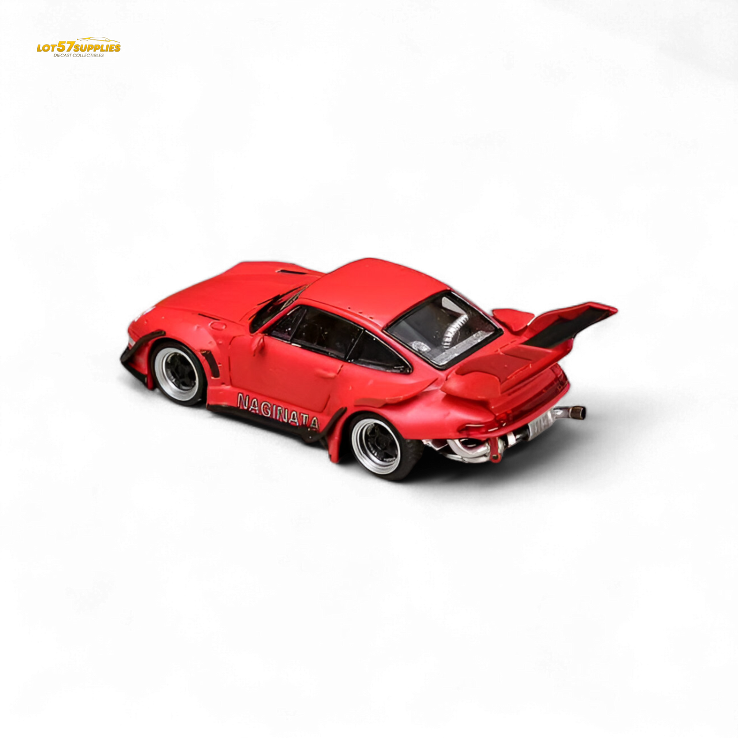 (Pre-Order) Street Weapon RWB 993 Naginata Red Livery 1:64