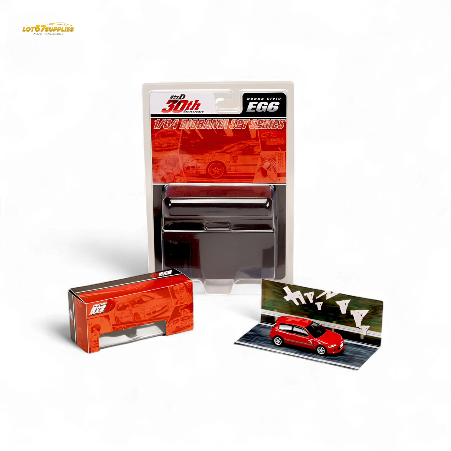 (Pre-Order) Hobby Japan Honda CIVIC (EG6) - Red 1:64