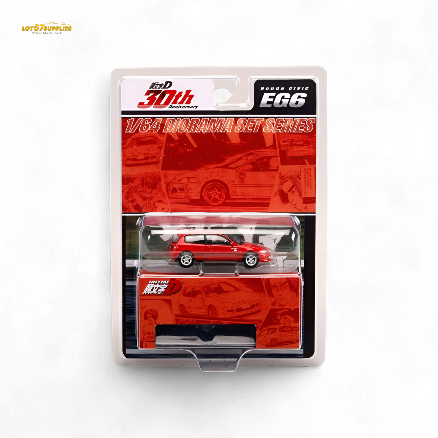 (Pre-Order) Hobby Japan Honda CIVIC (EG6) - Red 1:64