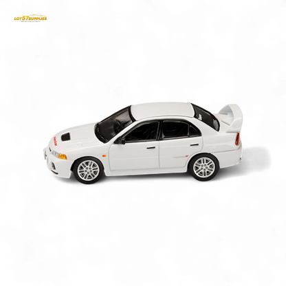 (Pre-Order) Hobby Japan Mitsubishi Lancer RS Evolution IV - White 1:64