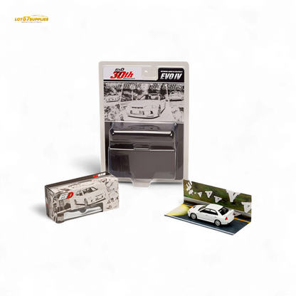 (Pre-Order) Hobby Japan Mitsubishi Lancer RS Evolution IV - White 1:64