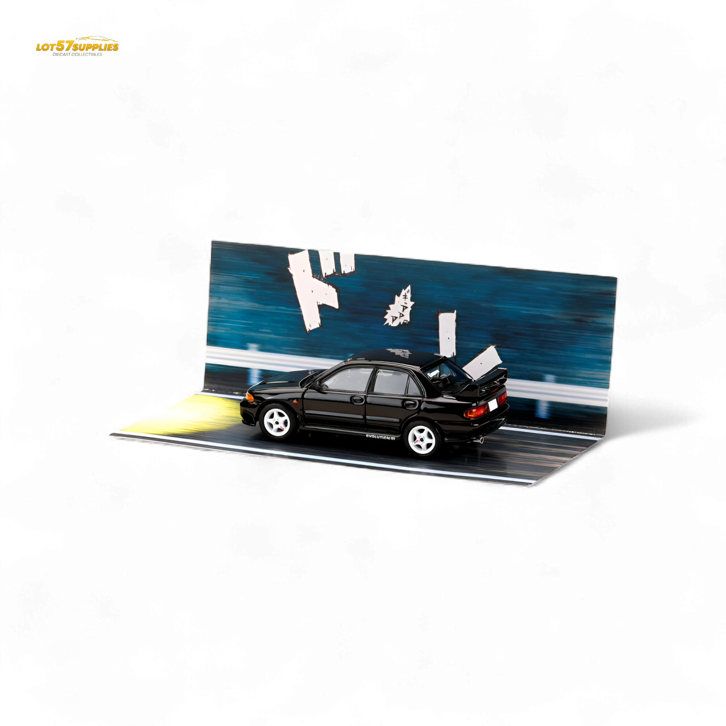 (Pre-Order) Hobby Japan Mitsubishi Lancer RS Evolution III - Black 1:64