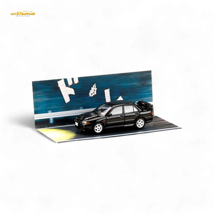 (Pre-Order) Hobby Japan Mitsubishi Lancer RS Evolution III - Black 1:64