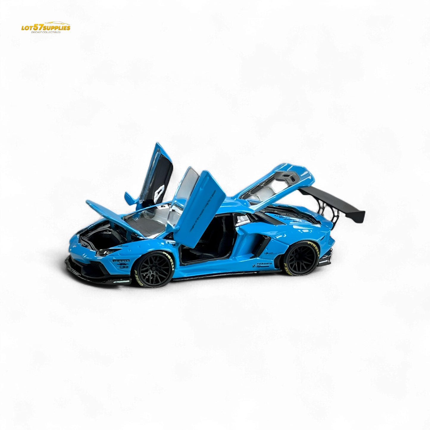 (Pre-Order) Pgm Lamborghini LP700-4 - BB Blue Luxury Version 1:64