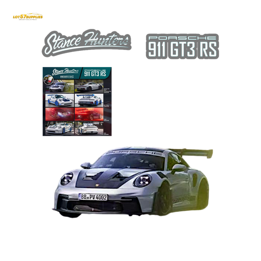 (Pre-Order) Stance Hunters Porsche 911 GT3 RS Nürburgring Livery 1:64