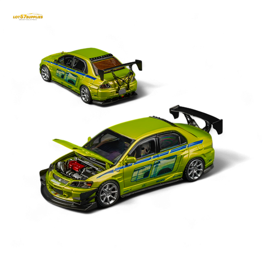 (Pre-Order) Findclassically Mitsubishi 9th Generation - FNF Bryan Livery Green 1:64