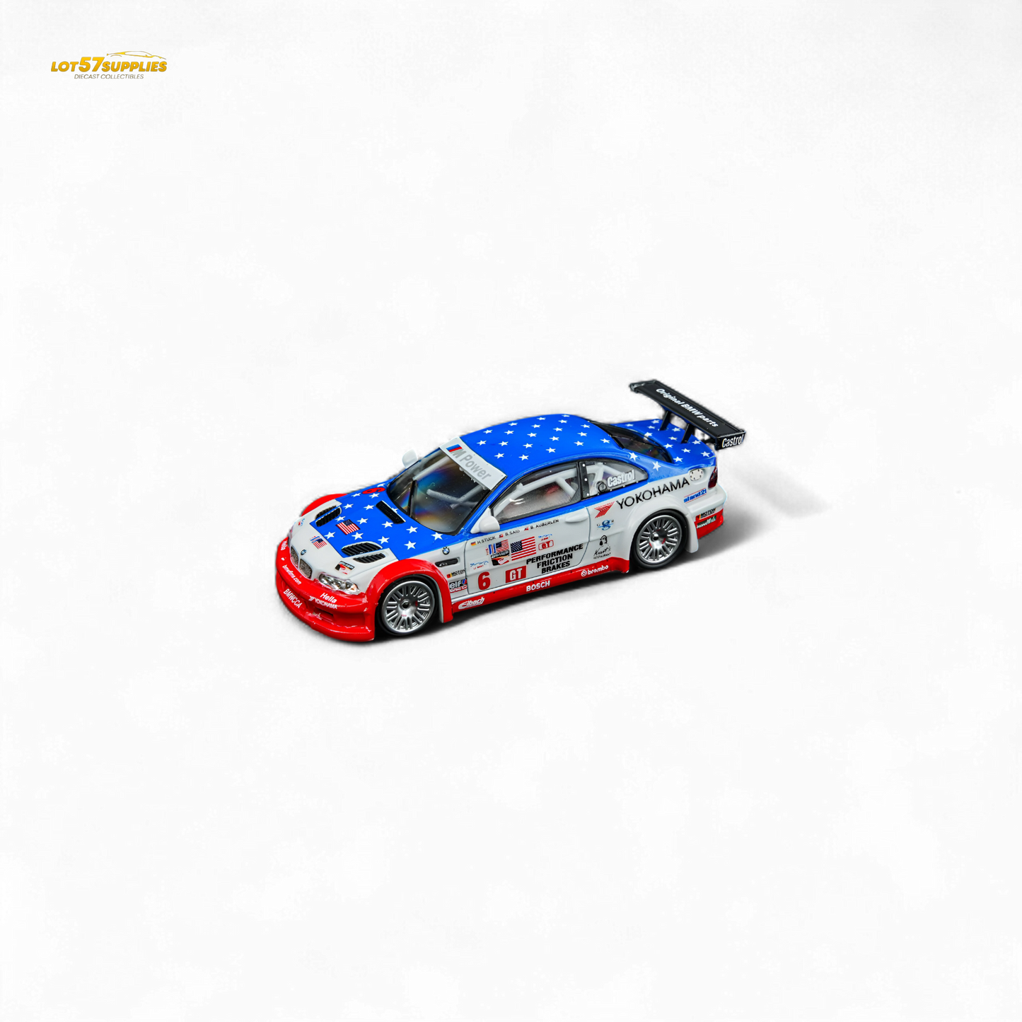 (Pre-Order) DCM & GOBOX M3 GTR E46 - YOKOHAMA 6 1:64