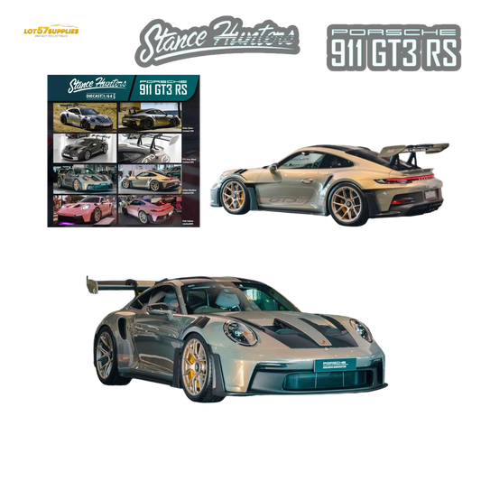 (Pre-Order) Stance Hunters Porsche 911 GT3 RS 992 Urban Bamboo 1:64