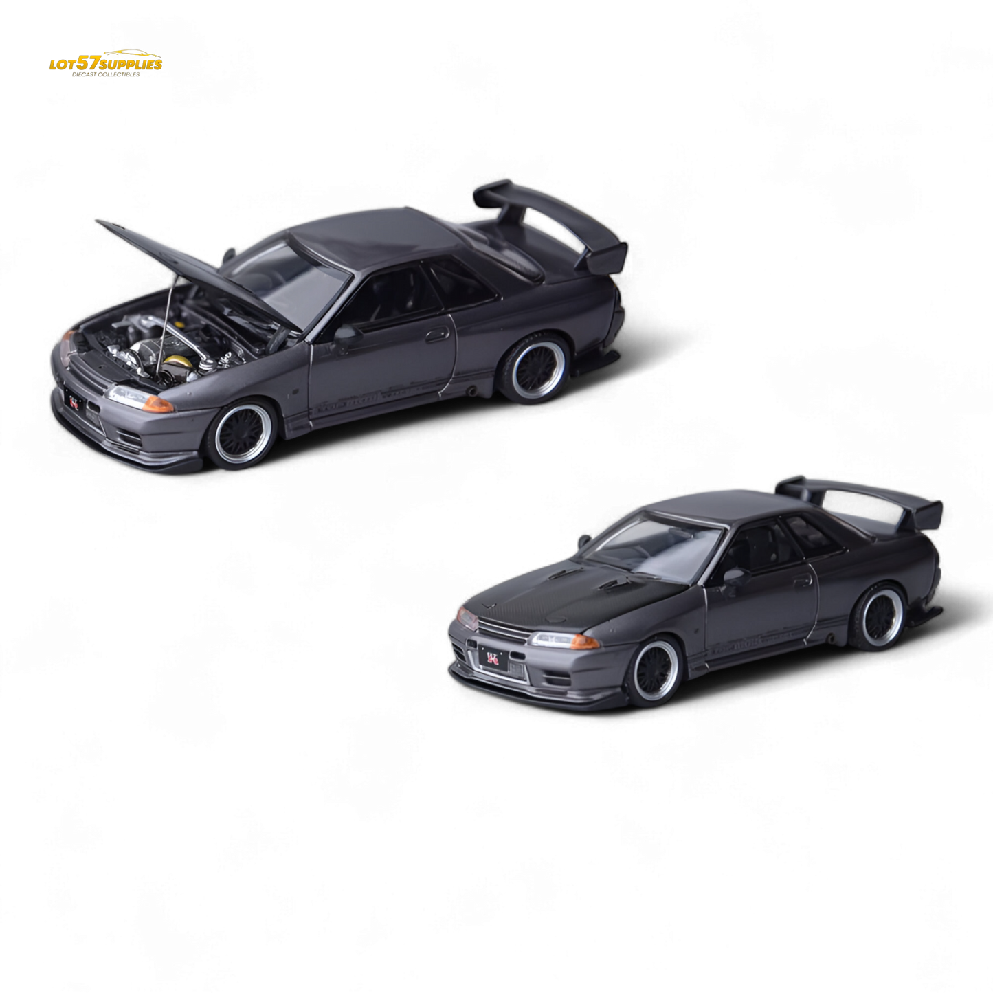 (Pre-Order) Focal Horizon Skyline GT-R R32 Top Secret Modified VR32 - Grey 1:64