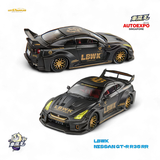 (Pre-Order) Demon King Auto LBWK GTR35 RR - Carbon Fiber (Singapore Exclusive) 1:64