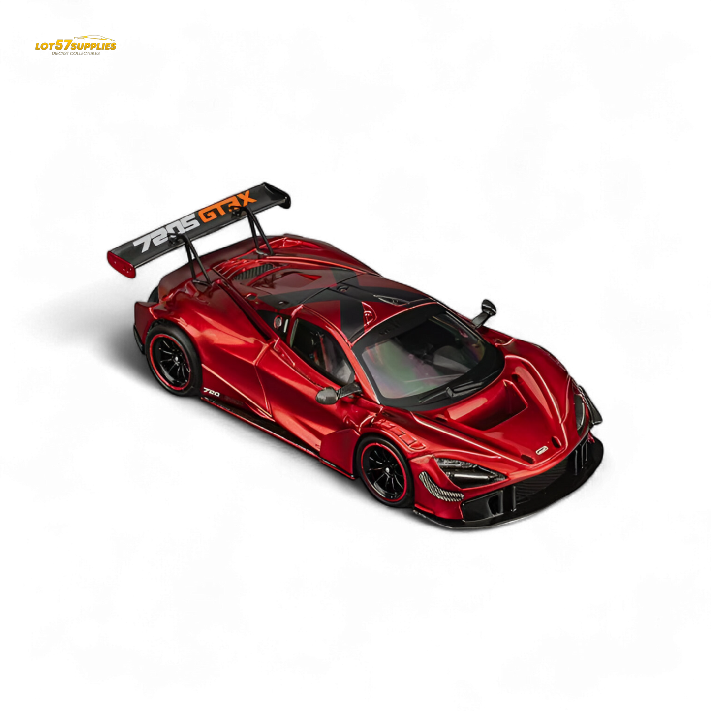 (Pre-Order) CM Model McLaren 720S GT3X - Metallic Red 1:64