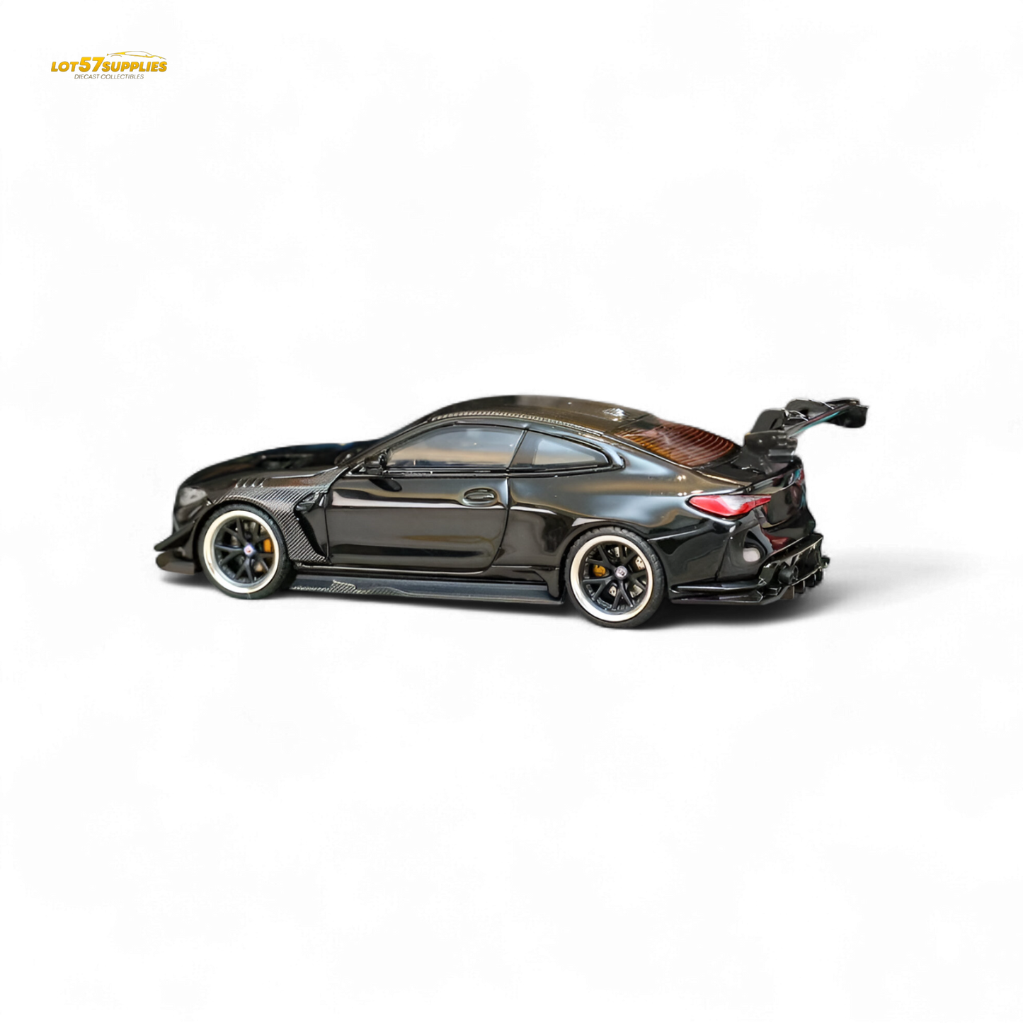 (Pre-Order) SW BMW M4 G82 Widebody Kit Bright Black 1:64