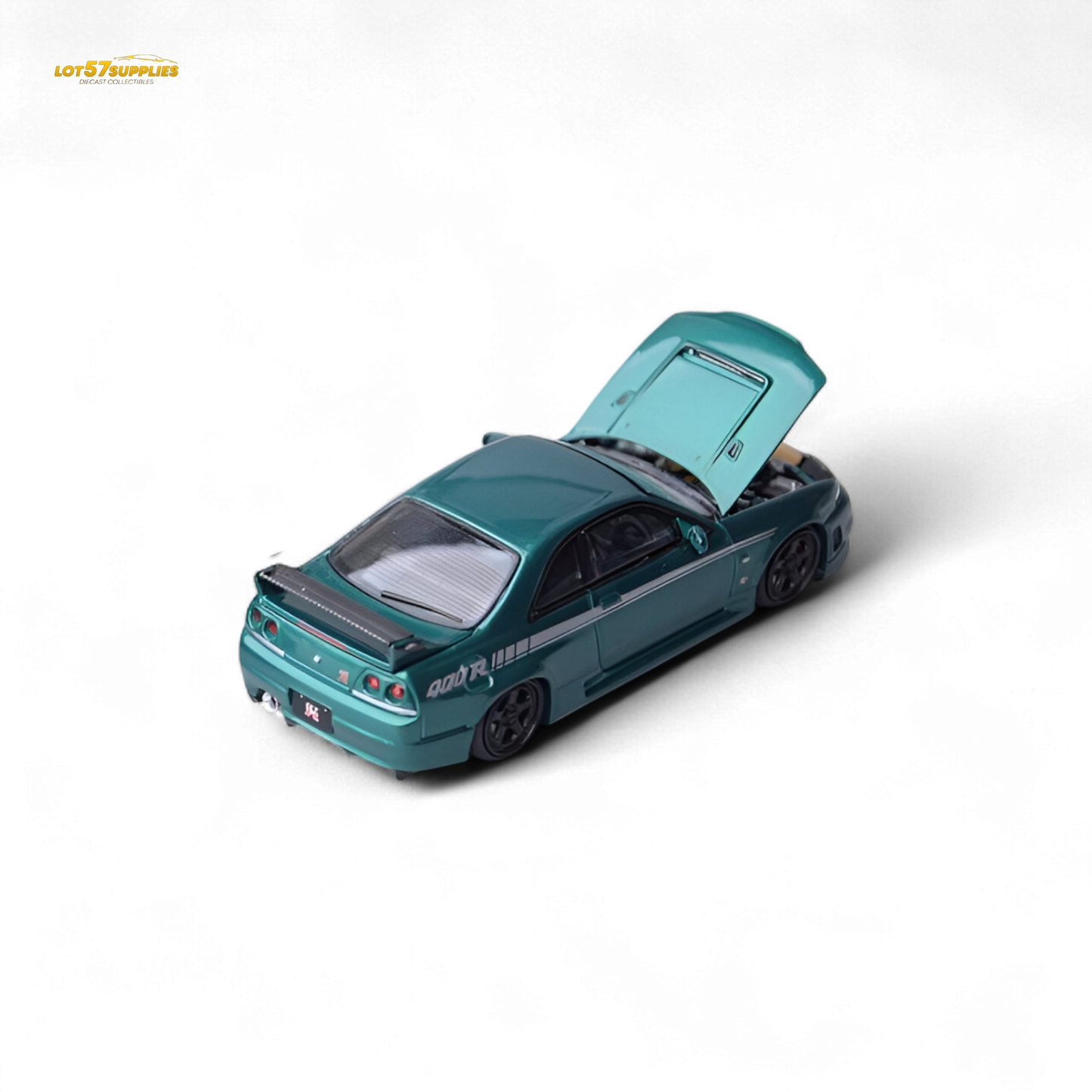 (Pre-Order) Focal Horizon Nissan Skyline GT-R R33 Nismo 400R Version - Champion Green 1:64