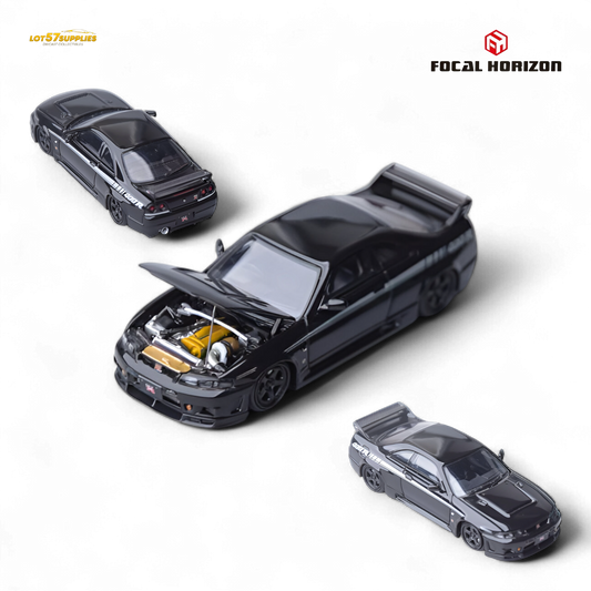 (Pre-Order) Focal Horizon Nissan Skyline GT-R R33 Nismo 400R Version - Black 1:64