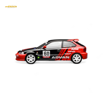 (Pre-Order) Motorhelix Honda Civic Type R EK9 Advan Livery 1:64