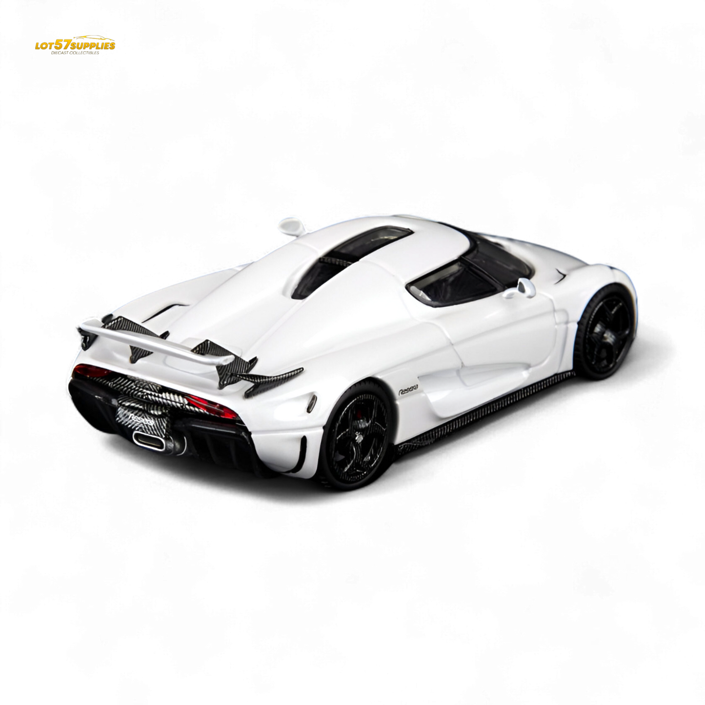 (Pre-Order) SC Art Regera Pearl White 1:64