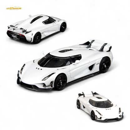 (Pre-Order) SC Art Regera Pearl White 1:64