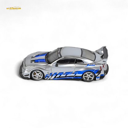 (Pre-Order) Demon King Auto GTR35 RR - Metal Blueberry Livery 1:64