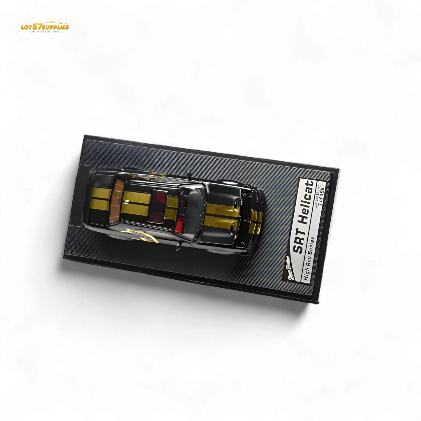 (Pre-Order) Stance Hunters Challenger SRT Hellcat - Midnight Eclipse 1:64