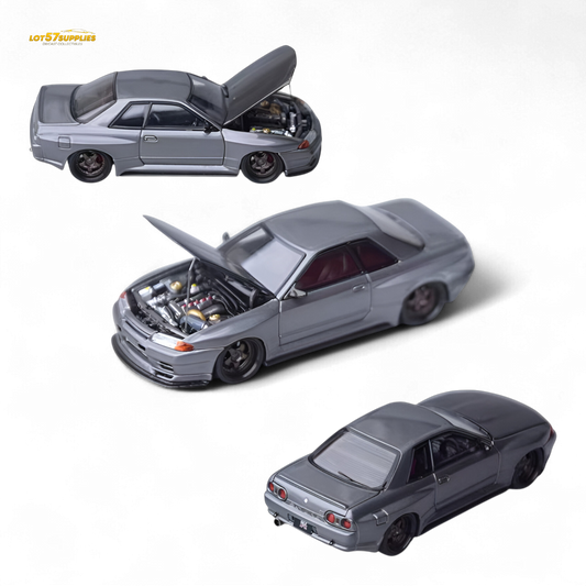 (Pre-Order) Focal Horizon Skyline GT-R R32 - Grey 1:64