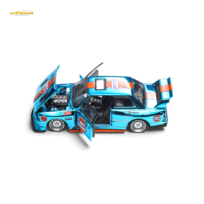 (Pre-Order) Demon King Auto BMW E30 - Gulf 1:64