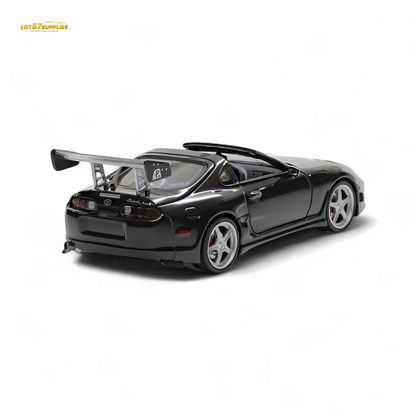 (Pre-Order) Fast Speed Supra Targa - Black 1:64