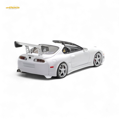 (Pre-Order) Fast Speed Supra Targa - White 1:64