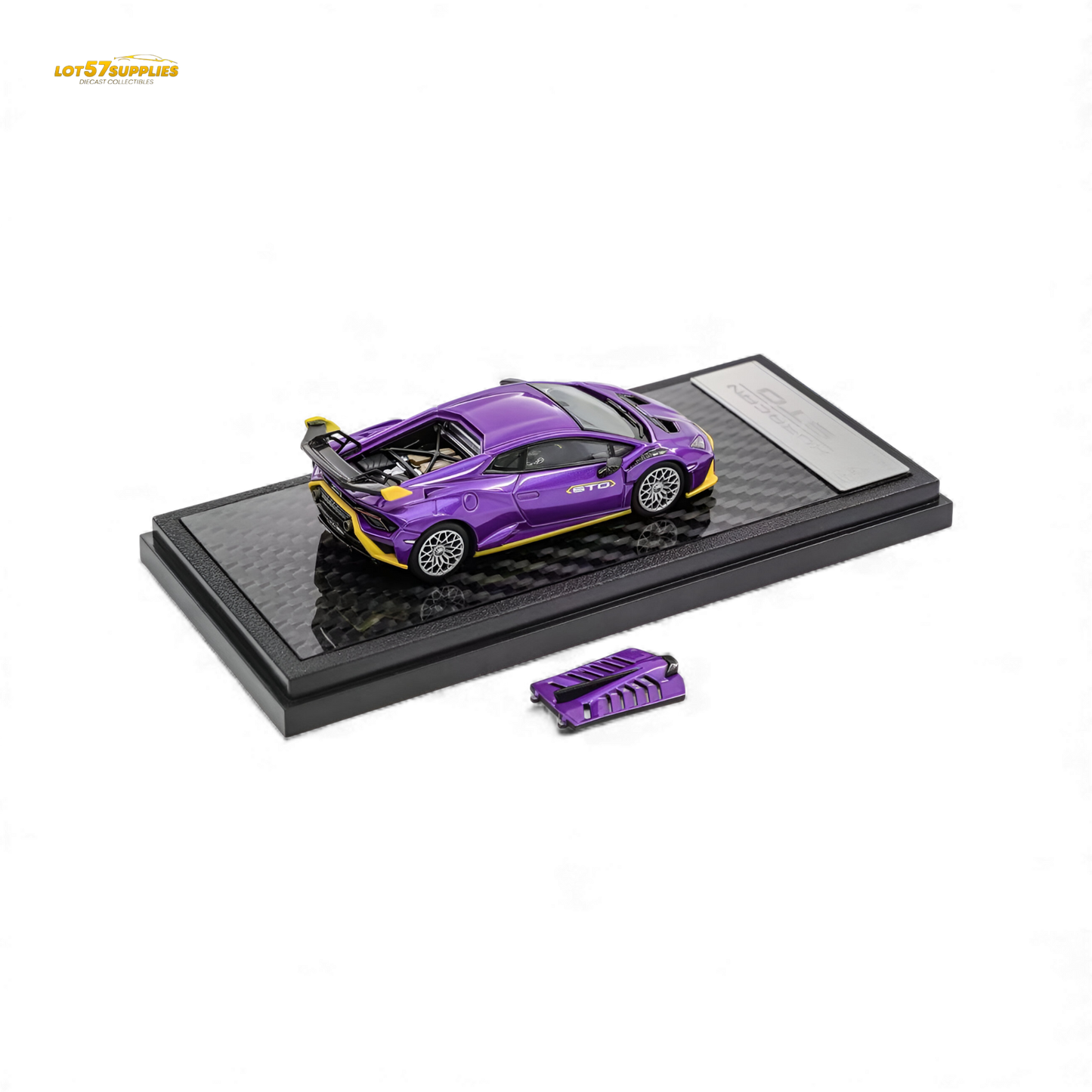 (Pre-Order) LCD Lamborghini Huracan STO Purple 1:64