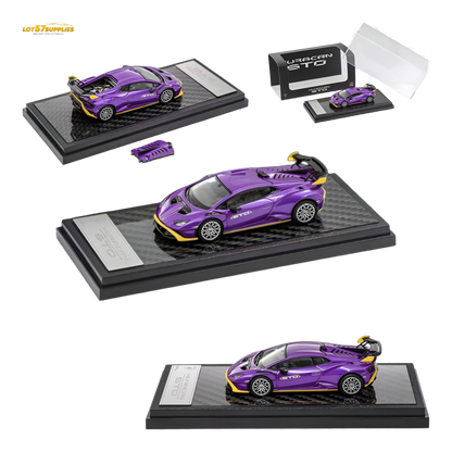 (Pre-Order) LCD Lamborghini Huracan STO Purple 1:64